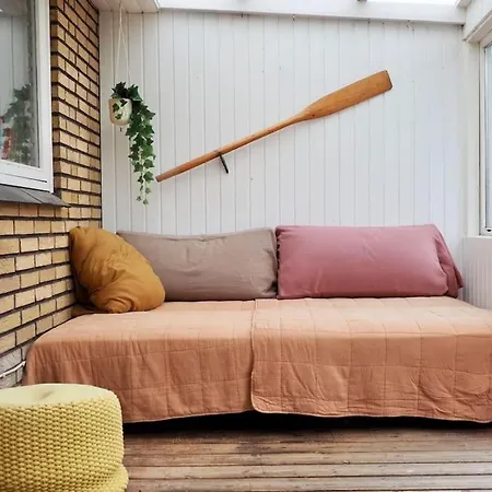 Bolig Med Sommerhusvibes, 80 Meter Fra Badeso Villa